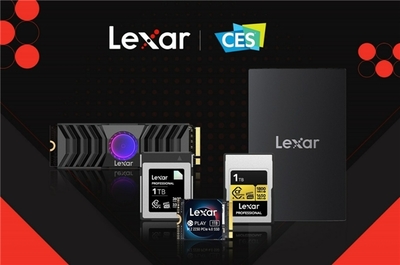 Lexar雷克沙参展CES2024,与慧荣科技合作新品展示高端存储新范式